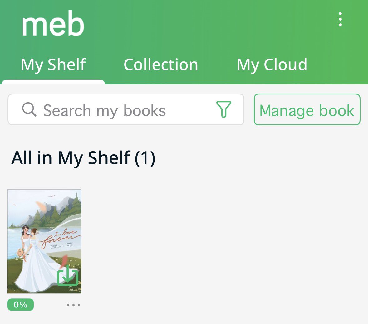 In love forever の 英語版がでたので買ってみた(๑˃̵ᴗ˂̵)و 7日間