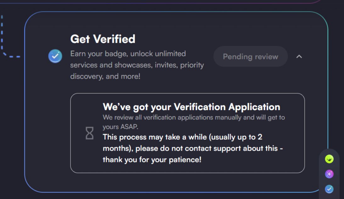 RAAAAH I CAN APPLY FOR THE VERIFICATIONNN!!

But two month is crazy guys