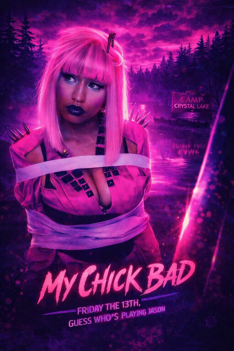 Continue celebrating Friday the 13th by streaming 

My Chick Bad 🦄🔪
🔗: open.spotify.com/playlist/6aujN…

Pink Friday 2 💞
🔗: linktr.ee/pinkfriday2nic…

We getting DOWN &amp; FUNKY to The Ultimate Queen herself <a href="/NICKIMINAJ/">Nicki Minaj</a> 👑🕺💃🎶