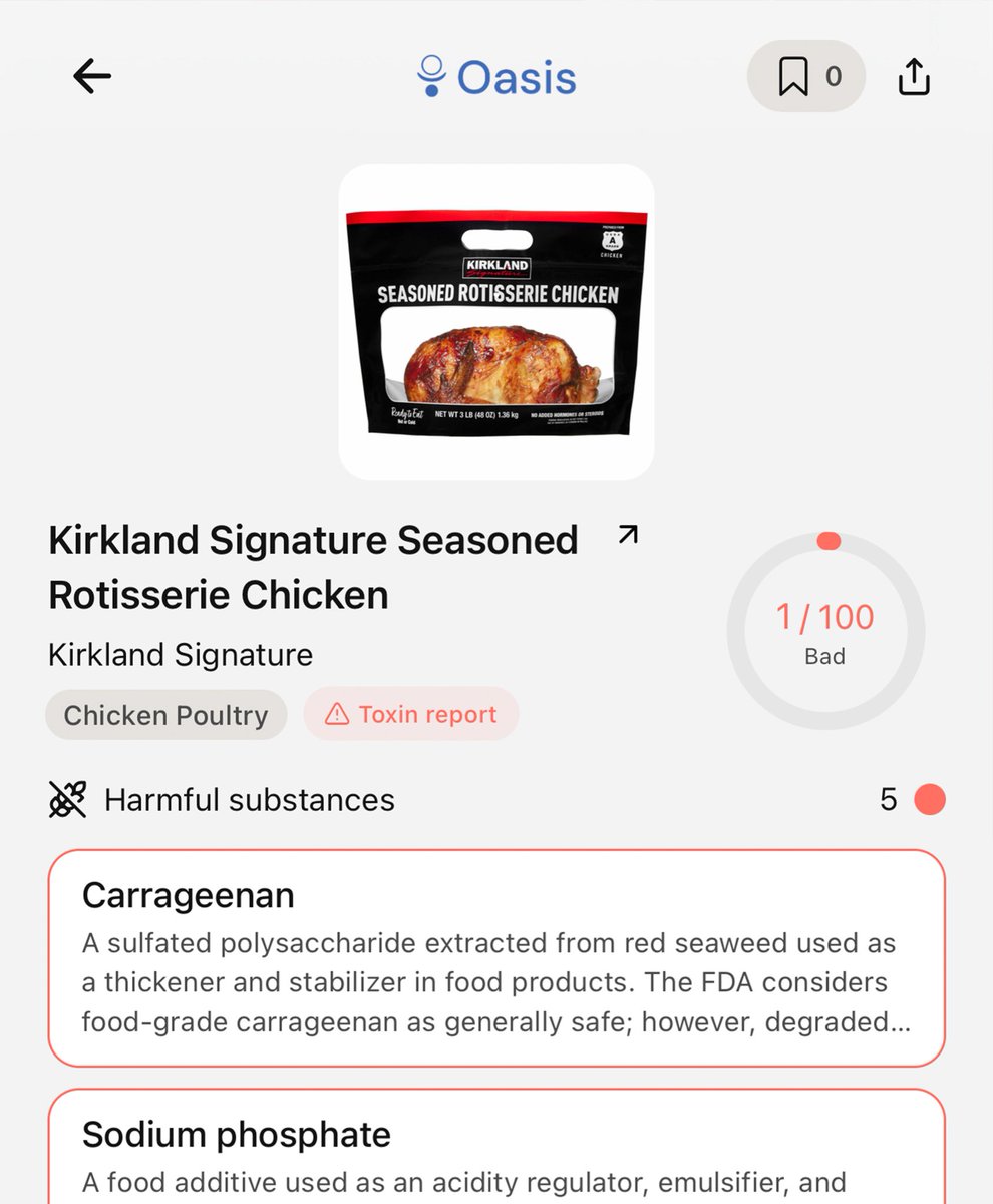 Costco’s rotisserie chicken with “no preservatives” found with sodium phosphate, carrageenan and 11 other additives​​​​​​​​​​​​​​​​

- Lawsuit in Jan 2026 for falsely advertising "no preservatives" — did not remove the ingredients

- $450M factory in Nebraska processes 2 million