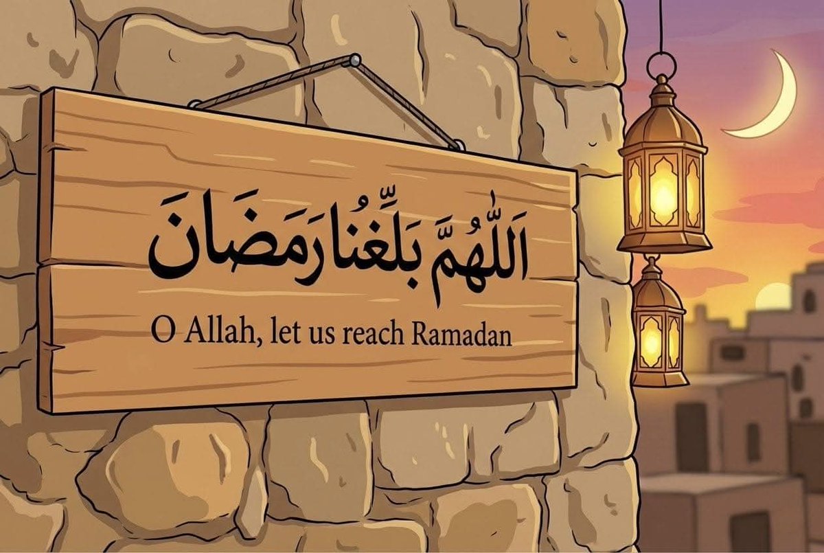 تهيأوا لشهر عظيم ومبارك 
تهيأوا لشهر الخيرات 
بالتوبة والاستغفار وقراءة القرآن، والعفو والصفح والرحمة والإحسان .. 

اللهمَّ بلِّغنا رمضان، وأعِنّا فيه على الصّيام، والقيام، وقراءة القرآن، اللهمّ اكتبنا فيه من القانتين، والصّابرين، والمستغفرين، وأعتِق فيه رقابنا من النّار.