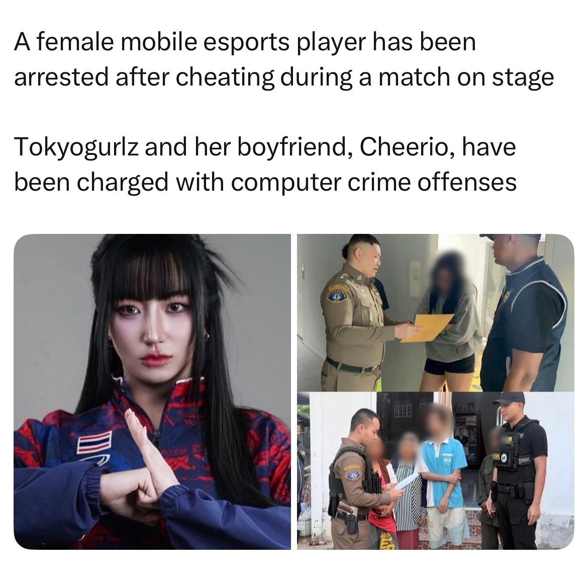 Cheating on a game is one thing, Cheating in a tournament where moneys the prize is another… but cheating on a MOBILE GAME? in a country where it’s a crime???

this is a whole new level of dumb