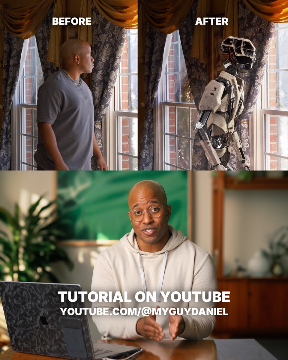 Single-camera motion to final shot