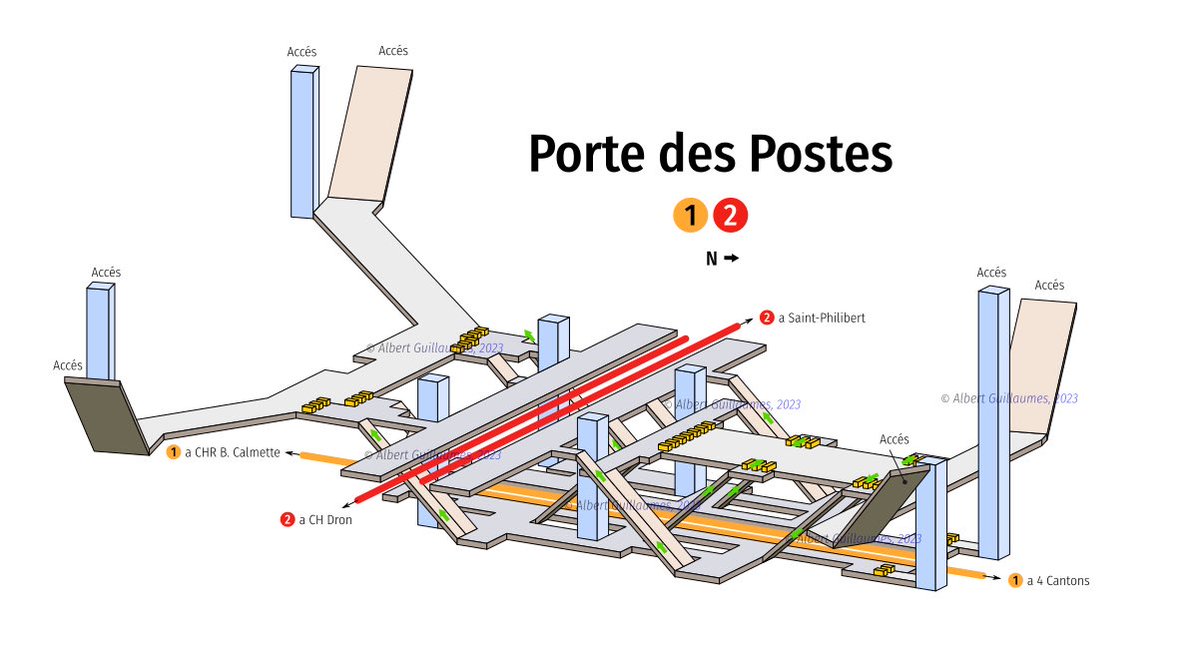 le jour parfait pour montrer à quel point porte des postes est la PIRE station de métro du monde