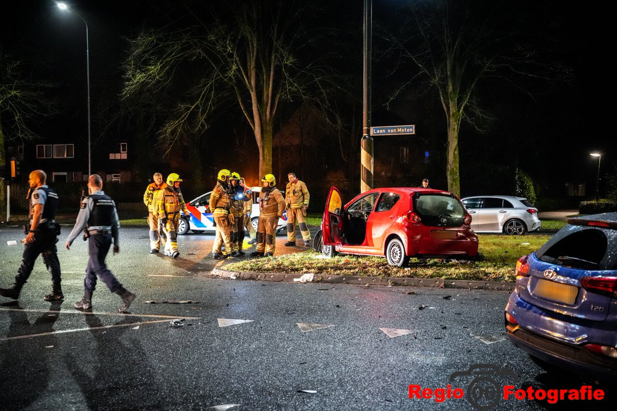 Bestuurder onder invloed bij ongeval Gildenlaan Apeldoorn