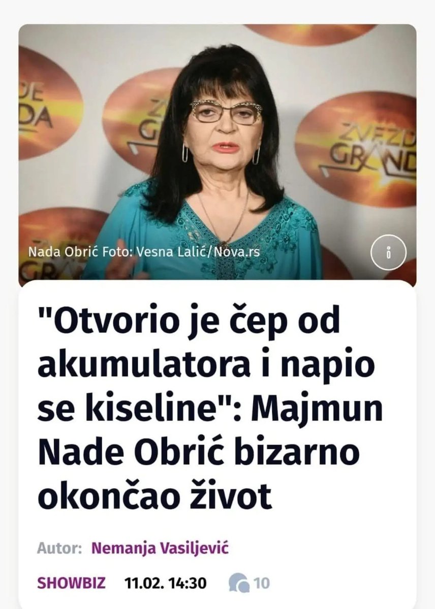 stefidzax's tweet image. meni je ova vest jedna od jačih ikada koje sam pročitao