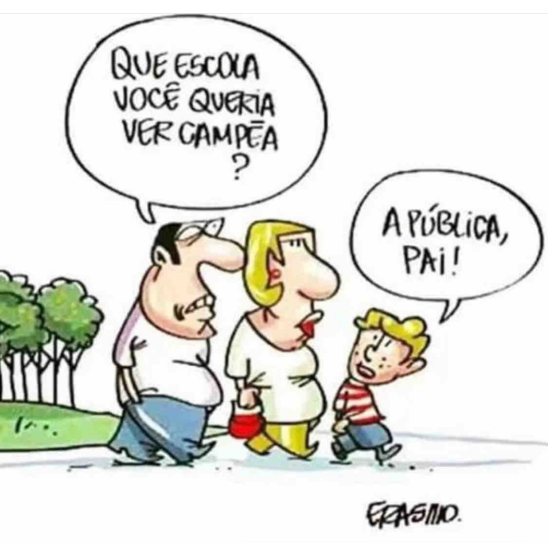 Eu também. E você?