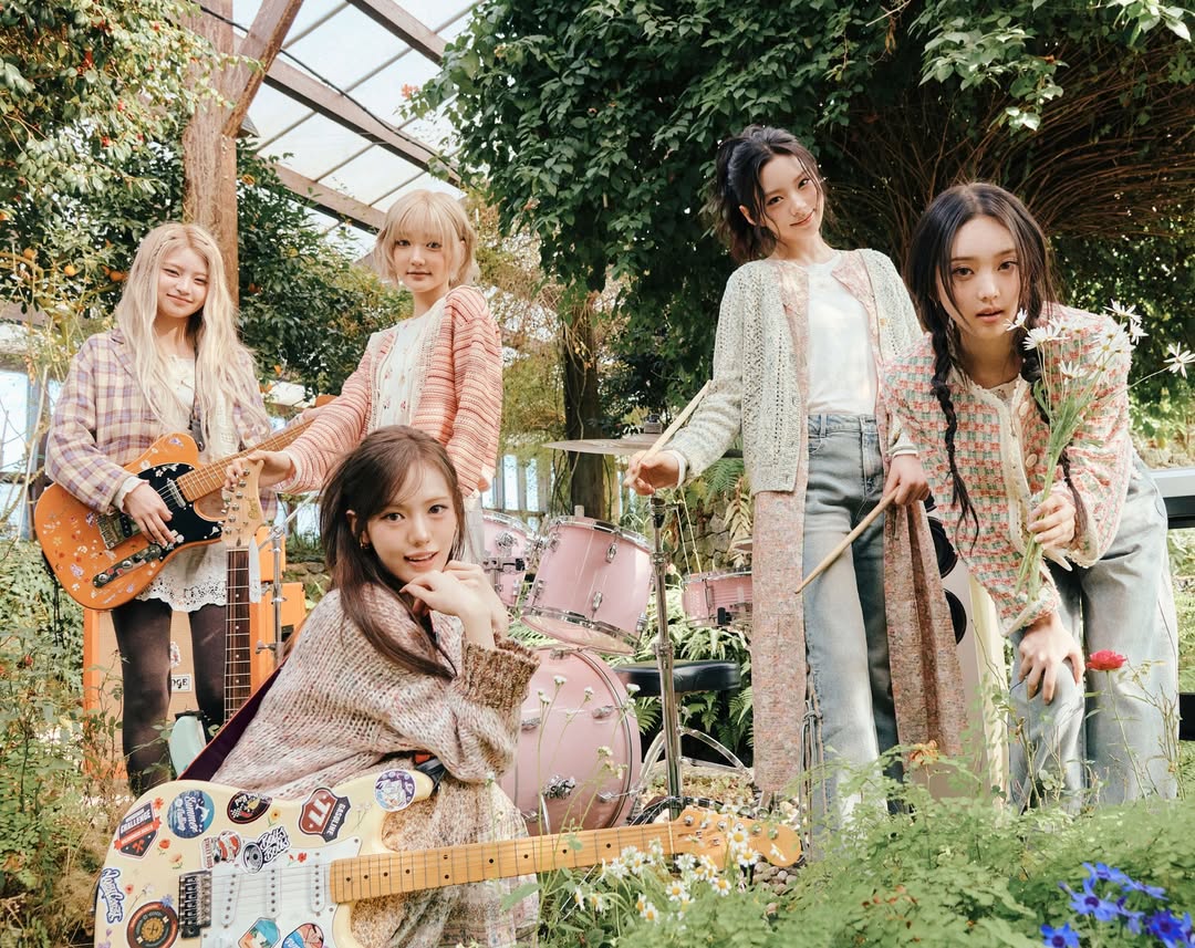 📸 | KiiiKiii para a coleção de primavera da Thursday Island.

#KiiiKiii #키키 <a href="/We_KiiiKiii/">KiiiKiii</a>