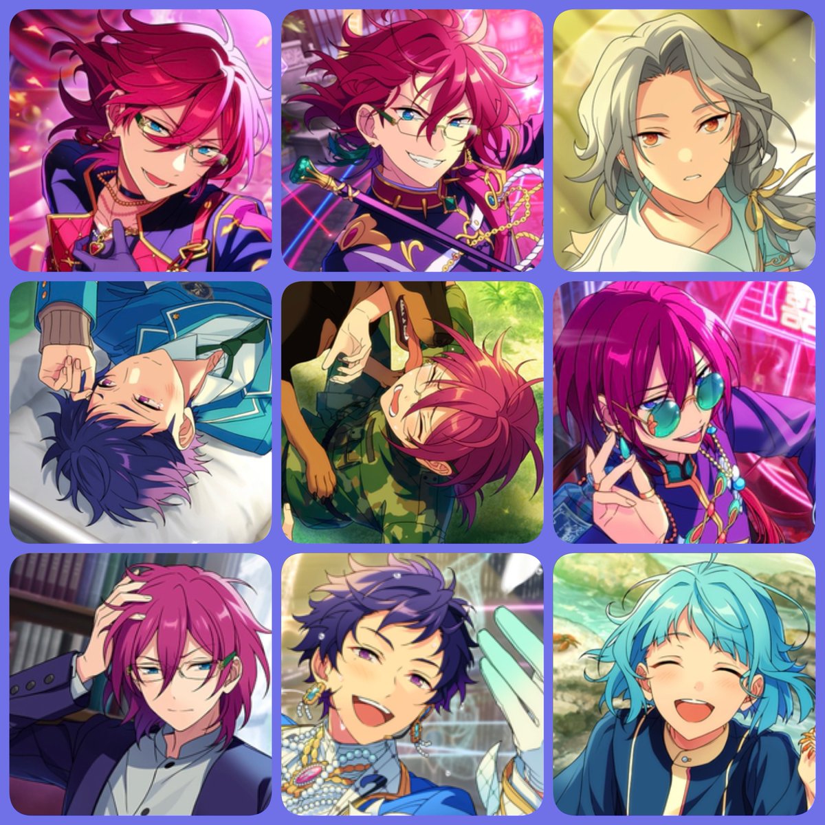 交換】あんスタ テーマスカウト缶バッジ 2022summer idol 譲→晃牙 翠