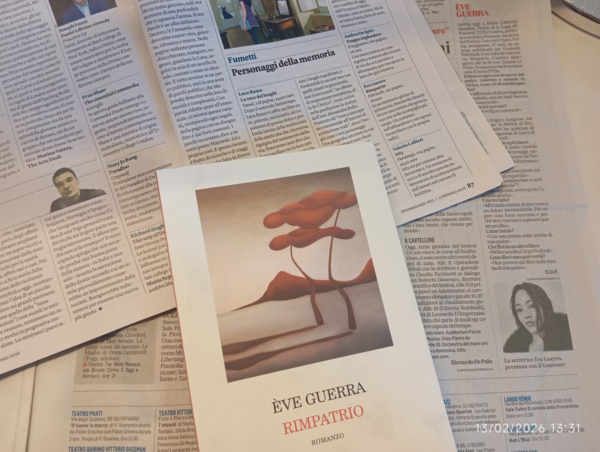 Eveanyways's tweet photo. Aujourd, Rimpatrio était dans @internazionale  et dans @ilmessaggero.it .
Immense merci pour le soutien ! https://t.co/6T3vCkfMHT