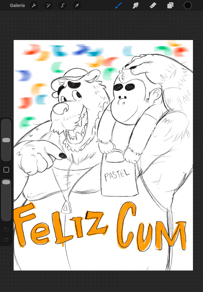 currobodribujos's tweet photo. Cuando fue el cumpleaños de mi amix curt, desde el 8 de este mes pero no lo había subido uuuuuuuuuuu 
#art #furryart https://t.co/z84xyNgNln