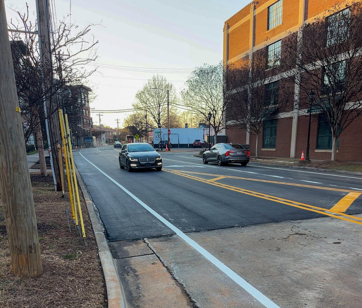 CLTWater's tweet image. West Morehead Street Update - All lanes are open. #clttraffic