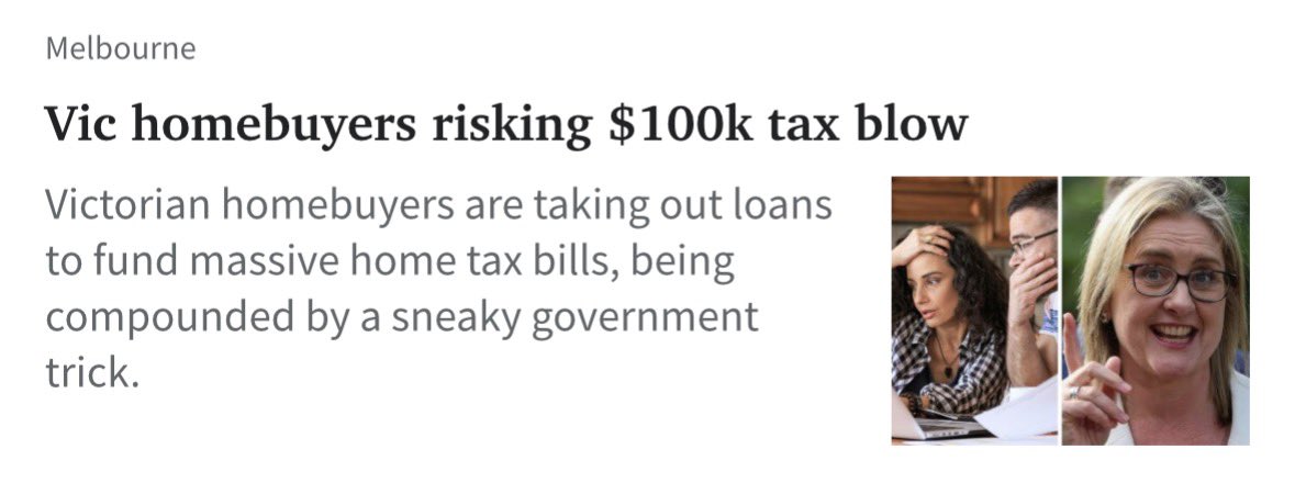 Meanwhile in Victoria, damned if you do, damned if you don't