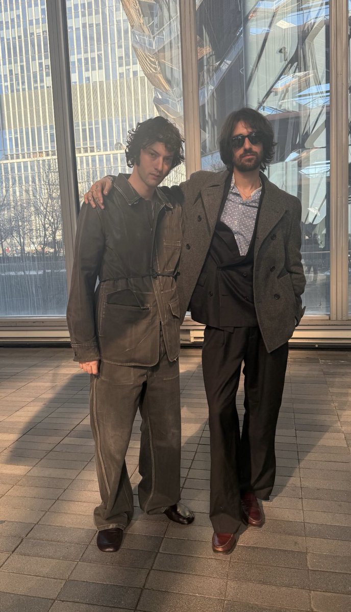 Dominic Sessa attended Calvin Klein’s New York Fashion Week show!