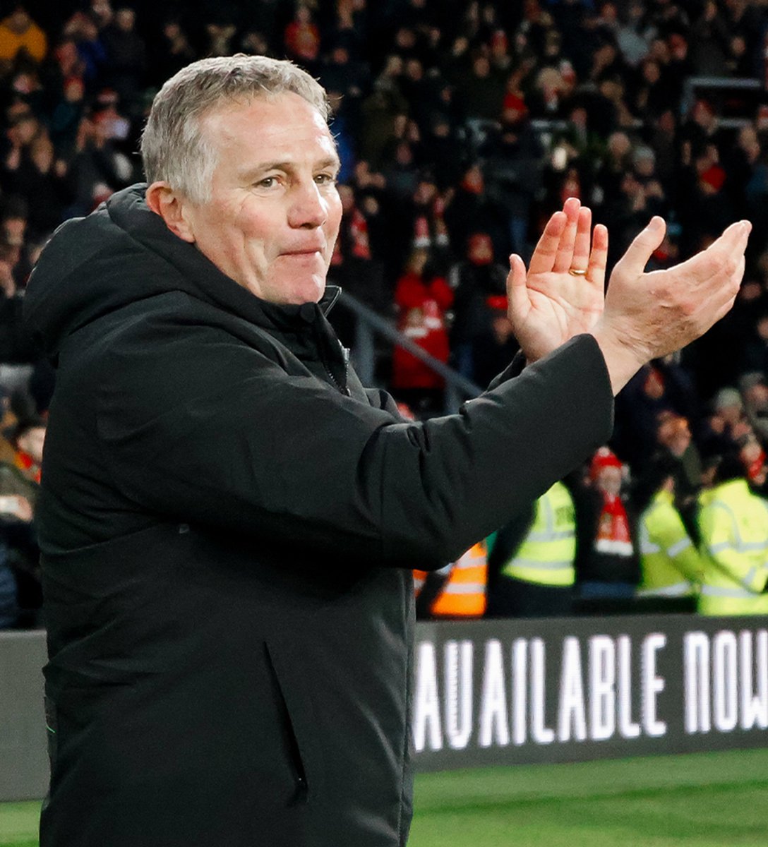 WrexhamLowdown's tweet photo. 1️⃣5️⃣0️⃣

Phil Parkinson marked tonight’s FA Cup victory with his 150th win as Wrexham manager.

A fantastic landmark for Parky and only John Neal and Brian Flynn have won more games in charge of us.

We’re also into the 5th Round for only the second time in the last 45 years 👍 https://t.co/B9a3IJSzOr