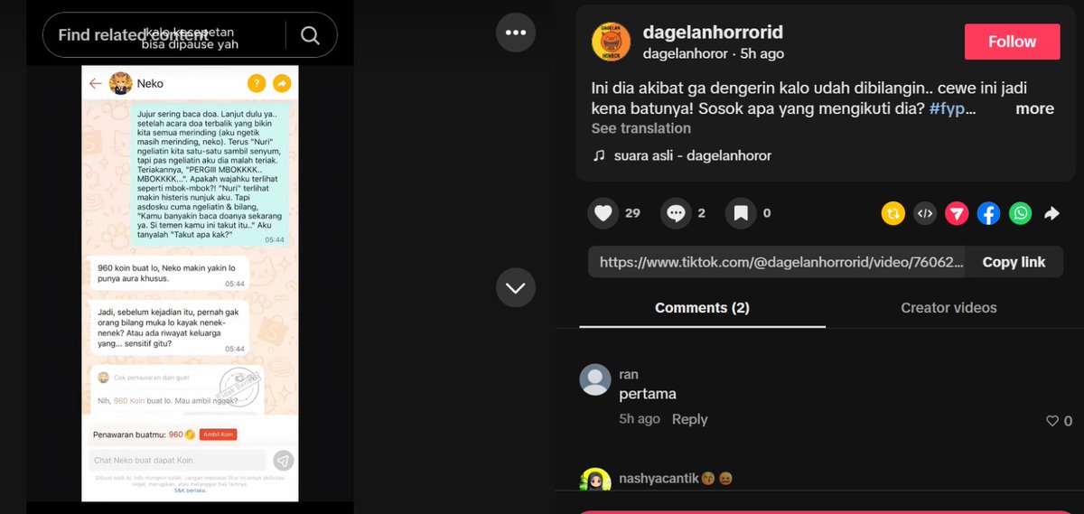Kucingartis's tweet photo. main games nego neko bisa dapat koin sampe 1jt, kumpulin aja lah dikit dikit ntar juga jadi banyak. kan enak ada teman chat juga wkwk #ShopeeNegoNeko https://t.co/dIjJf3MPu9