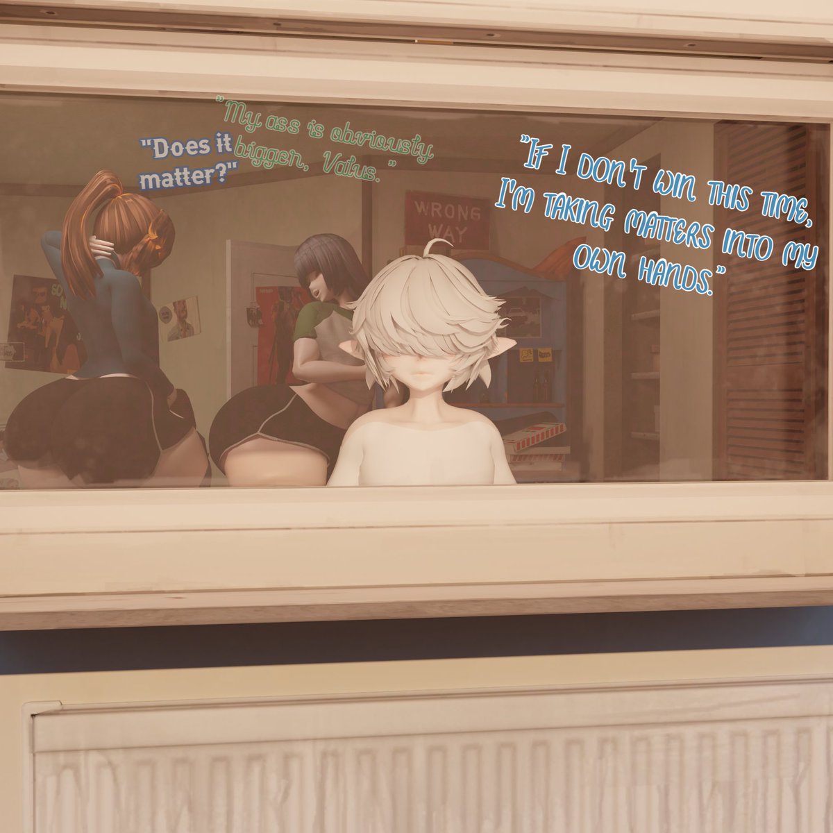 #FutaFebruary #Femboy 
You know, I'm a little afraid of what he plans to do if he doesn't win.

(Griffith belongs to <a href="/NotGumb/">Not Gumby</a> !)