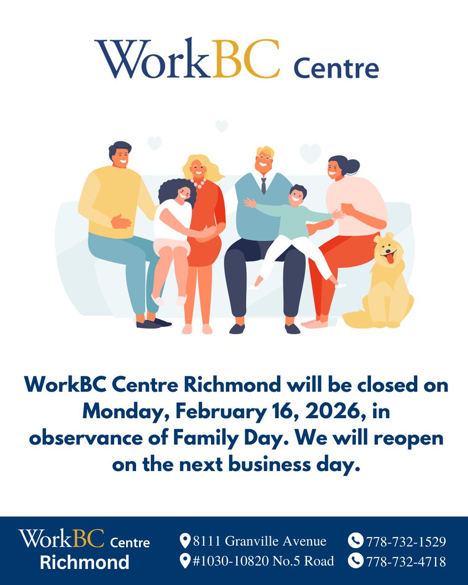 WorkBC Richmond tweet media