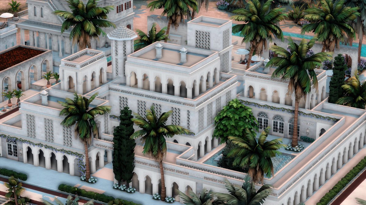 Ondarion Palace Shell 🤍🏡#sims #sims4 #ShowUsYourBuilds