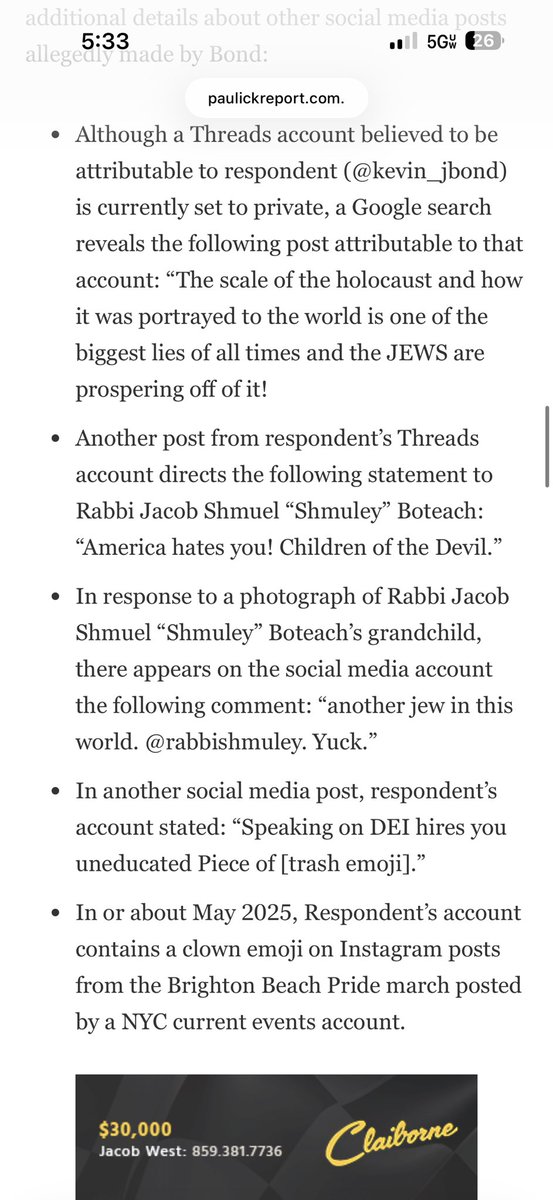 Bradley Weisbord tweet media