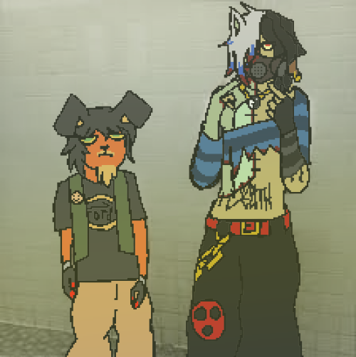 I'm just drawing my OC's doing whatever at this point