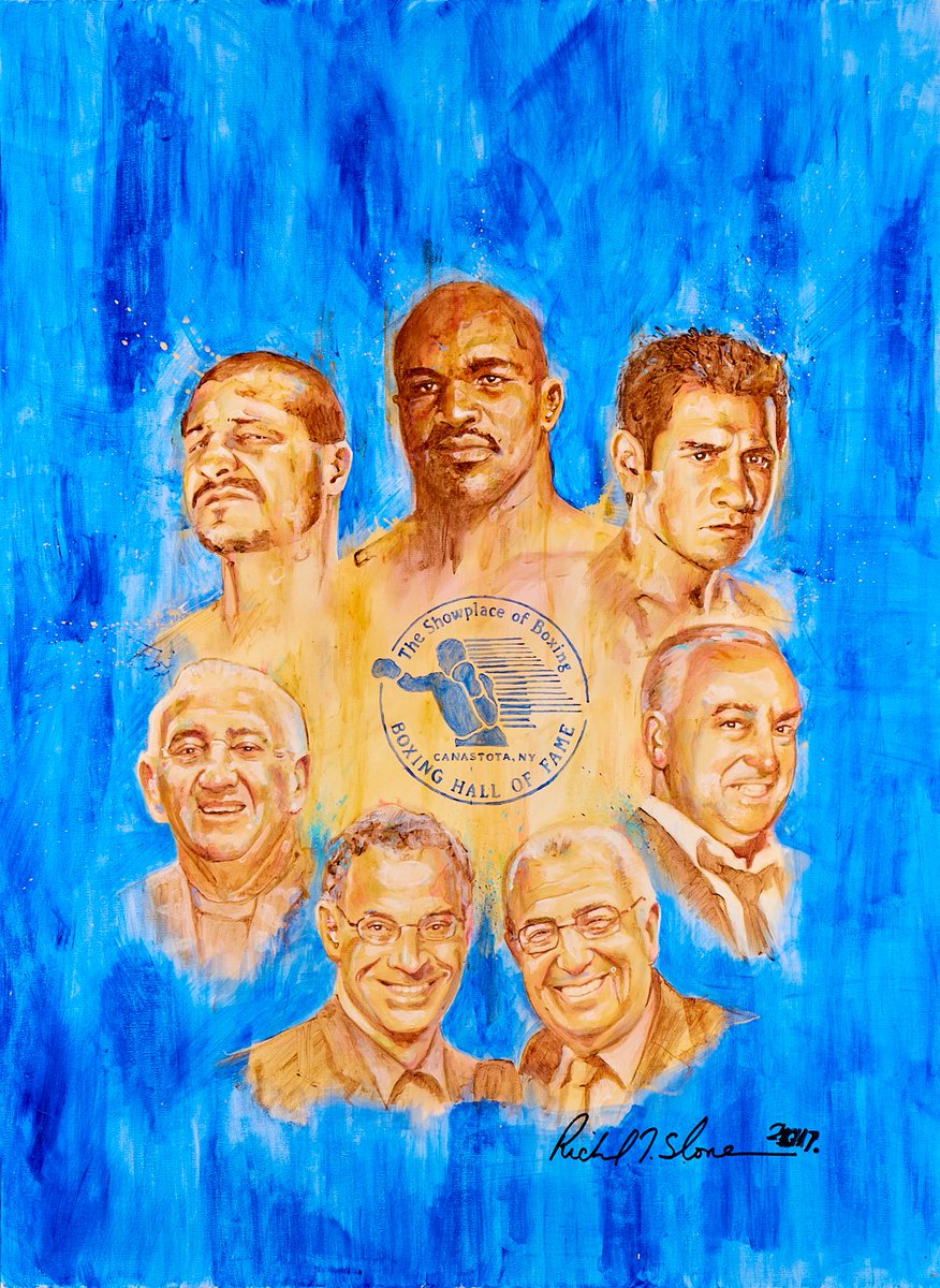 WegerichC's tweet photo. Born on this day... February 13, 1967

Johnny Tapia was called “Mi Vida Loca” because his life mixed trauma, addiction, legal trouble, and boxing greatness...

This is the original IBHOF art, painted by famous artist Richard T Slone. 

#boxing #boxeo #johnnytapia #ibhof https://t.co/6ijKp70YFN