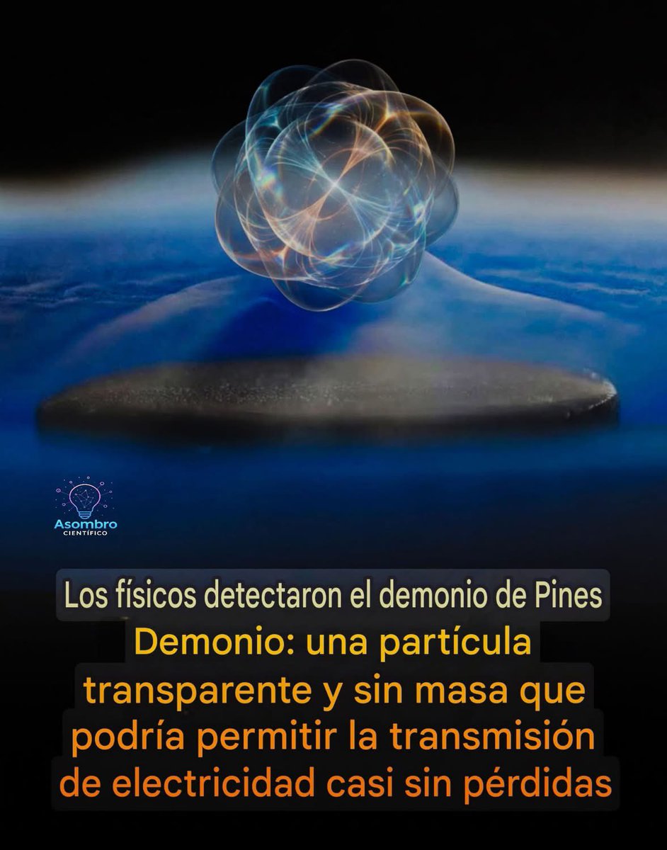Esto podría revolucionar la forma en que transmitimos electricidad, haciendo que sea casi sin pérdidas.

Casi siete décadas después de que el físico David Pines predijera por primera vez su existencia, los investigadores han observado finalmente la partícula 'demonio' dentro del