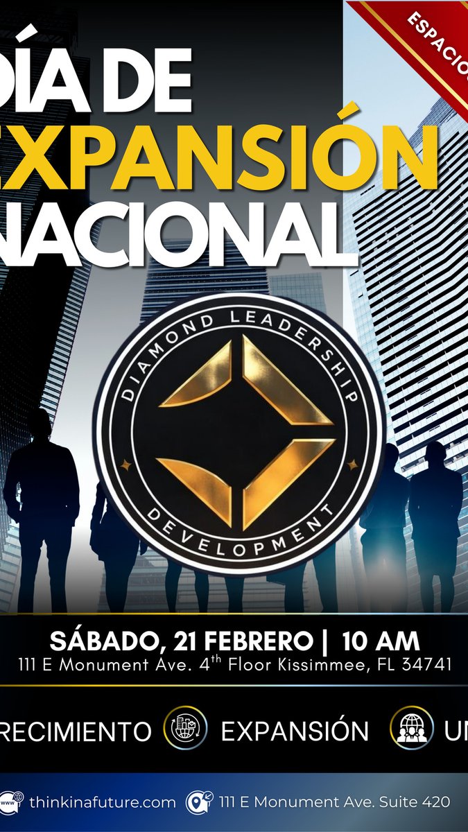 ThinkInAFuture's tweet photo. DIA DE EXPANSIÓN NACIONAL — 21 feb 2026, 10:00 a.m. – 12:00 p.m. 📍111 East Monument Avenue, Kissimmee
Networking, estrategias y oportunidades para expandir tu negocio. Regístrate: https://t.co/nhFcbGhje6

#Expansión #Evento #Emprendedores #Kissimmee https://t.co/xiI1UHezkW