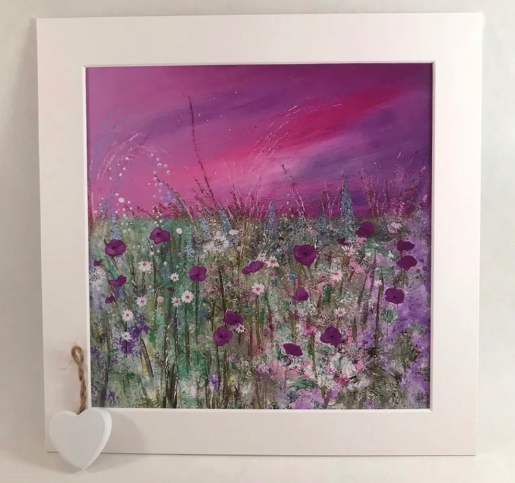 amazingraceart's tweet photo. 💜Purple poppies original art print #MHHSBD #shopindie 
https://t.co/ZYBrzANhtB https://t.co/9DtRWOqJcT