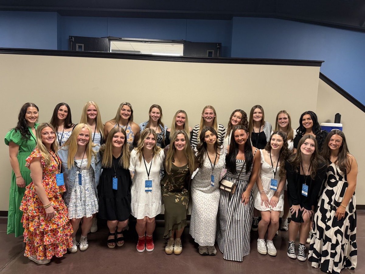 FHSUWSOCCER's tweet photo. Night To Shine 2026💙 We love our Hays community! 
#rolltiges #fhsuwsoc https://t.co/9AVP4ymZXv