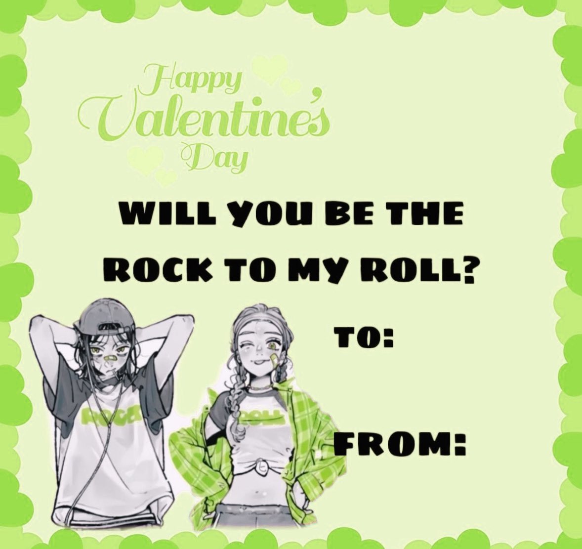 valentine’s day card for the sapphics to send to their loved ones <3