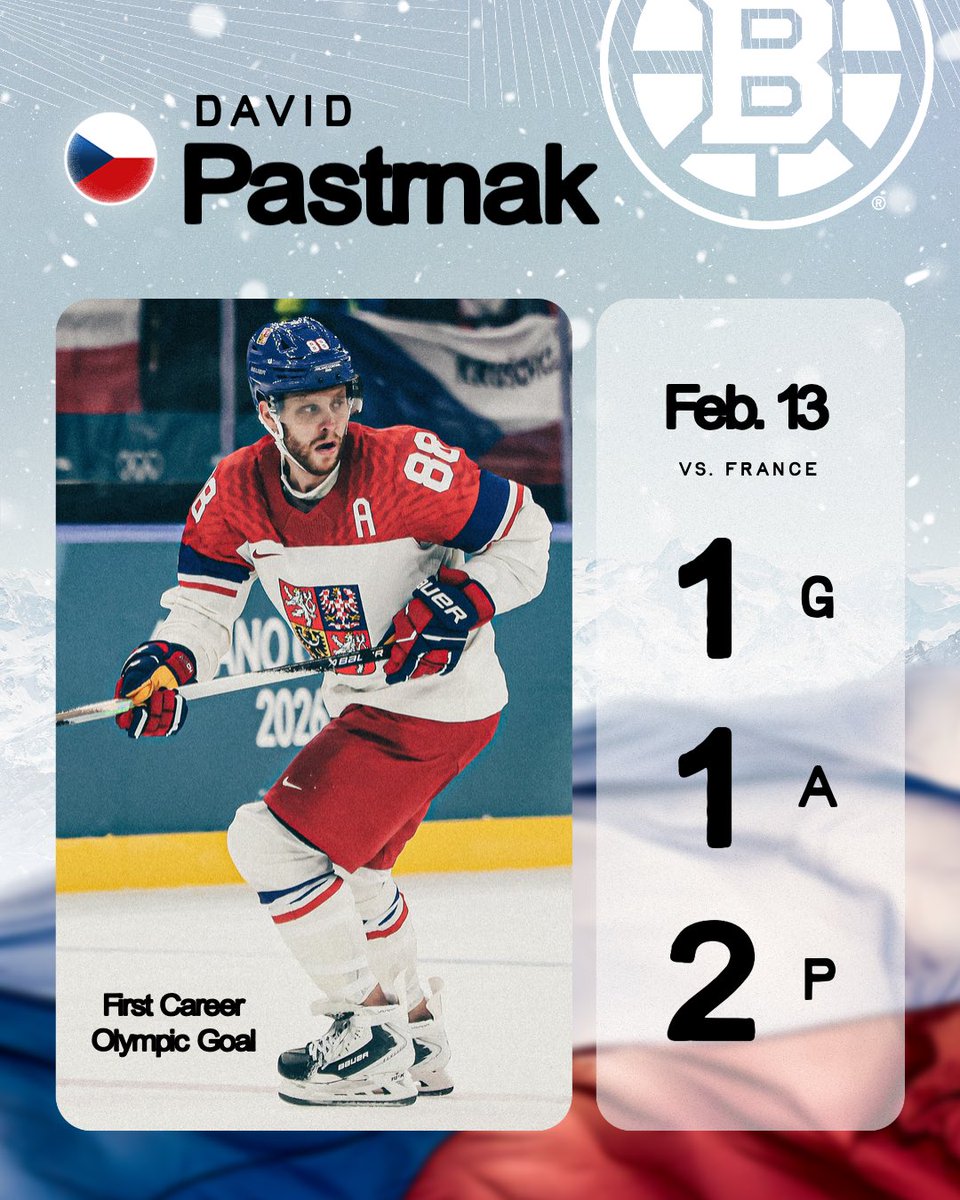 First career Olympic goal ✔️

#WinterGames #MilanoCortina2026