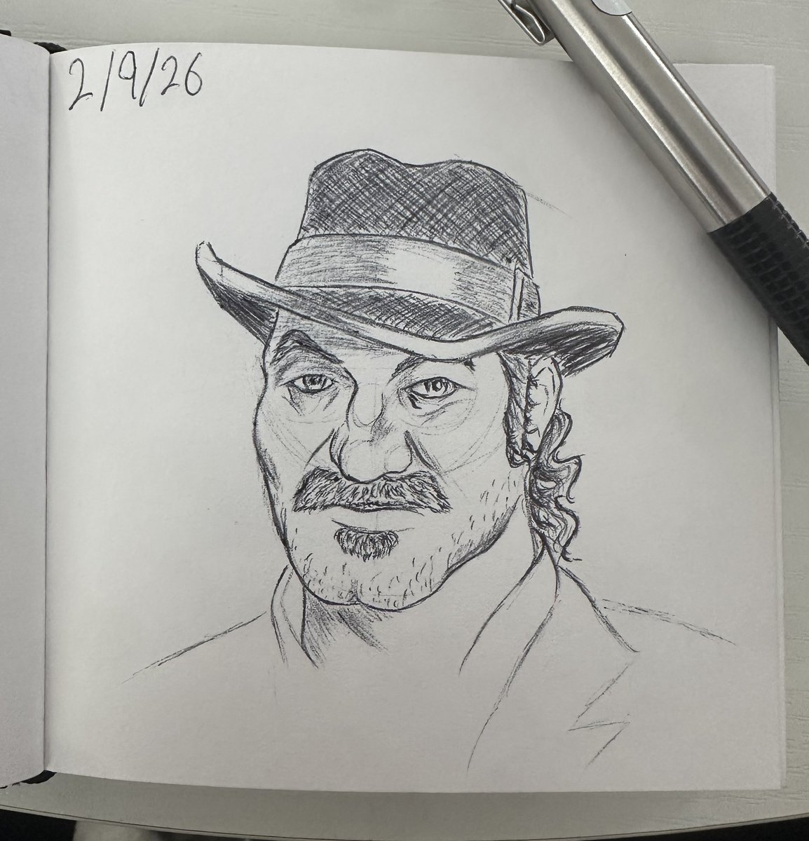 Walrusmoo's tweet photo. Van Der Linde Gang Sketches 

#RDR2 #dutchvanderlinde #javierescuella #charlessmith #JohnMarston https://t.co/uARZWLzT3u