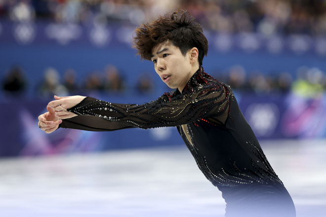 THEDIGESTweb's tweet photo. 📸フォトギャラリー📸
４回転全て成功で初五輪は銅メダル！
ミラノ・コルティナ五輪フィギュア男子・ #佐藤駿 の厳選ショット！

👉https://t.co/FIxJJf7tqk

#ザダイフォト #Olympics
#ミラノ・コルティナ五輪
#MilanoCortina2026 #フィギ��アスケート https://t.co/XyZCnpzxEo