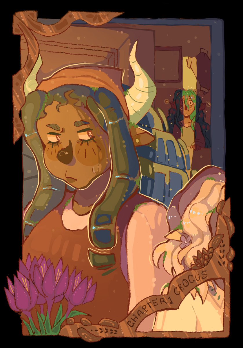 🌱 Chapter 1 part 2 print! 🌱

❀ I'm so excited to post part 2 finally! I hope y'all enjoy this print!

❀ You can still get this print along with two stickers on this month's mail club over on my patreon! 
patreon.com/cw/Flishy_Fix

#yarrowssanctuary #mailclub