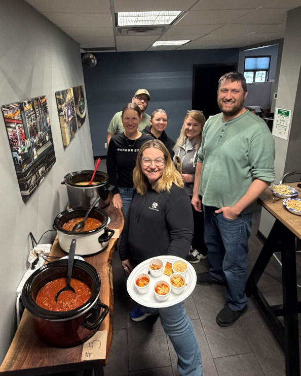 HarborSteel's tweet photo. Harbor Steel had an awesome time at their Chili &amp; Chili Dog Cookoff — the perfect (and delicious) way to wrap up a long, hard week of work. Nothing brings a team together like a little friendly competition and some seriously good chili! 👏🥣 https://t.co/kfZGnkqUXx