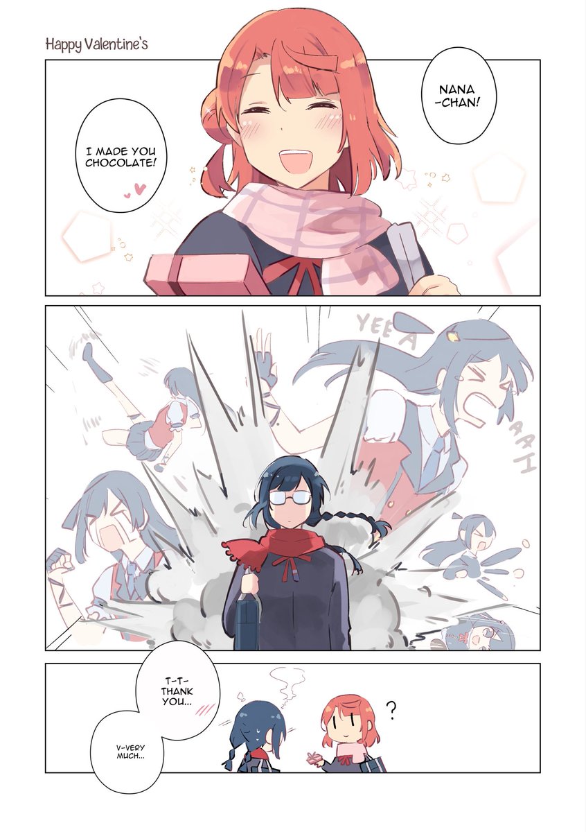 happy nanapomu Valentine’s 🫶
#ななぽむ　#せつぽむ