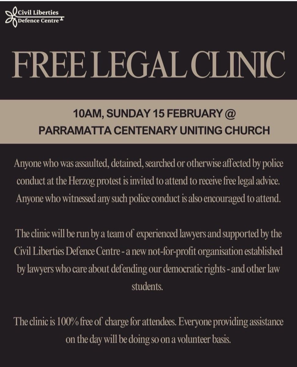 A great initiative in holding NSW Police accountable for their actions last Monday in Sydeney