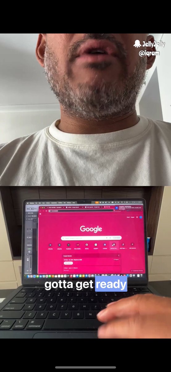 In case you’re still doubting Iqram posted this on JellyJelly 4 hours ago and it clearly shows he he has github bookmarked and he’s been posting videos of using <a href="/zocomputer/">Zo Computer</a> to help vibecode 

$QUEST
