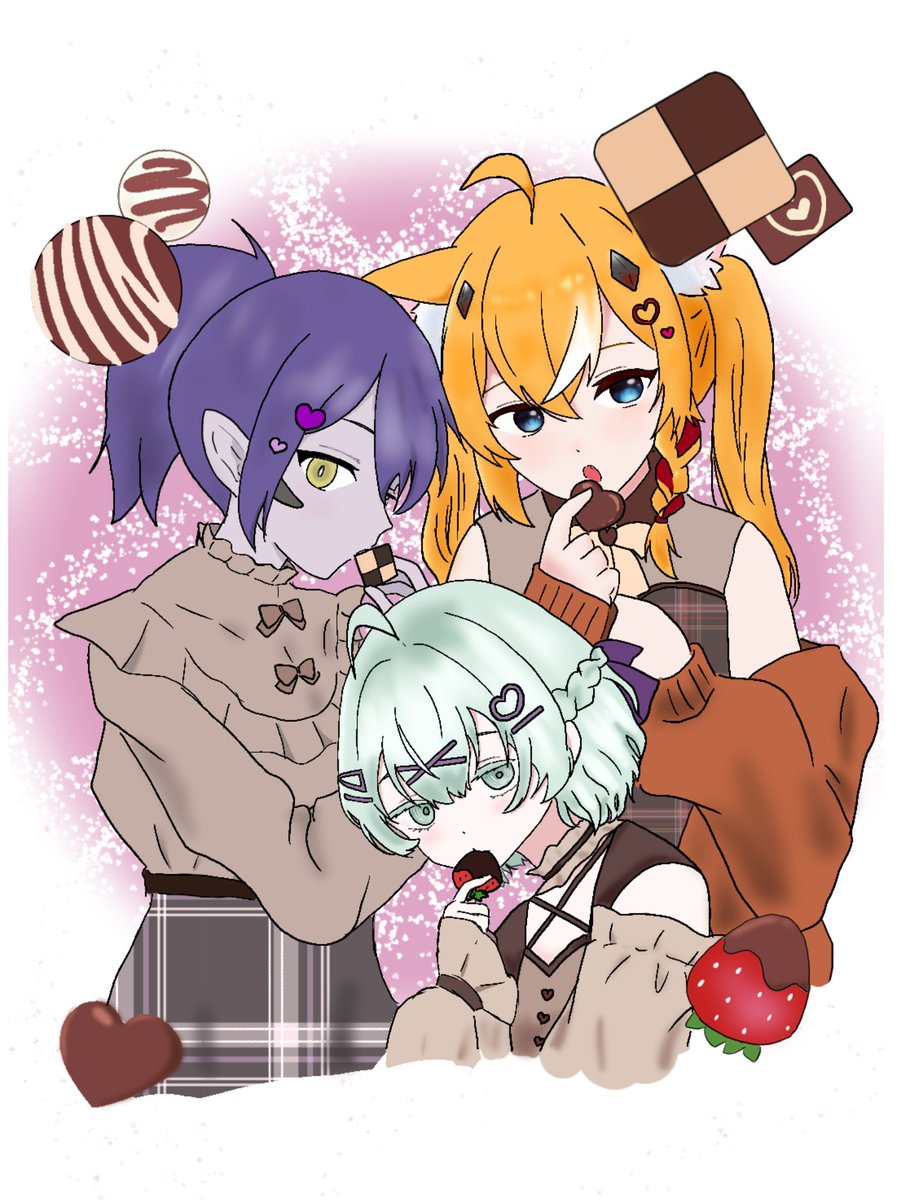 Happy Valentine #キルハあーと #此方ぁと #ナガレアート