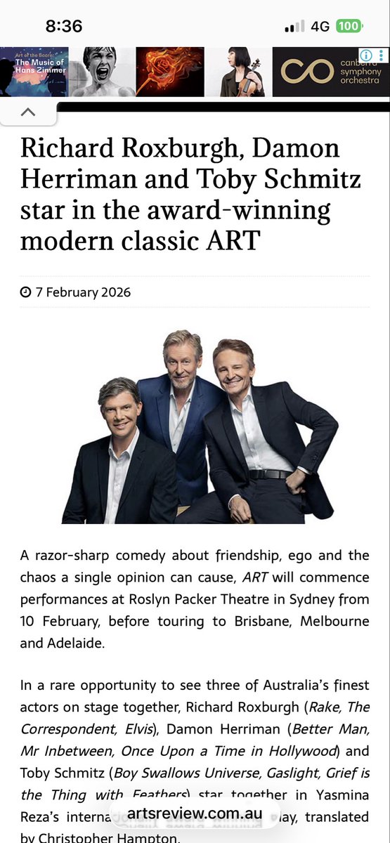 slsandpet's tweet image. After the devastation of Monday night 9 Feb in Sydney my Friday 13th was a pleasure filled day
Lunch out with my bestie see below ( from a different day) then dinner and the hilarious play “Art” with my daughter
#nocooking #allFUN