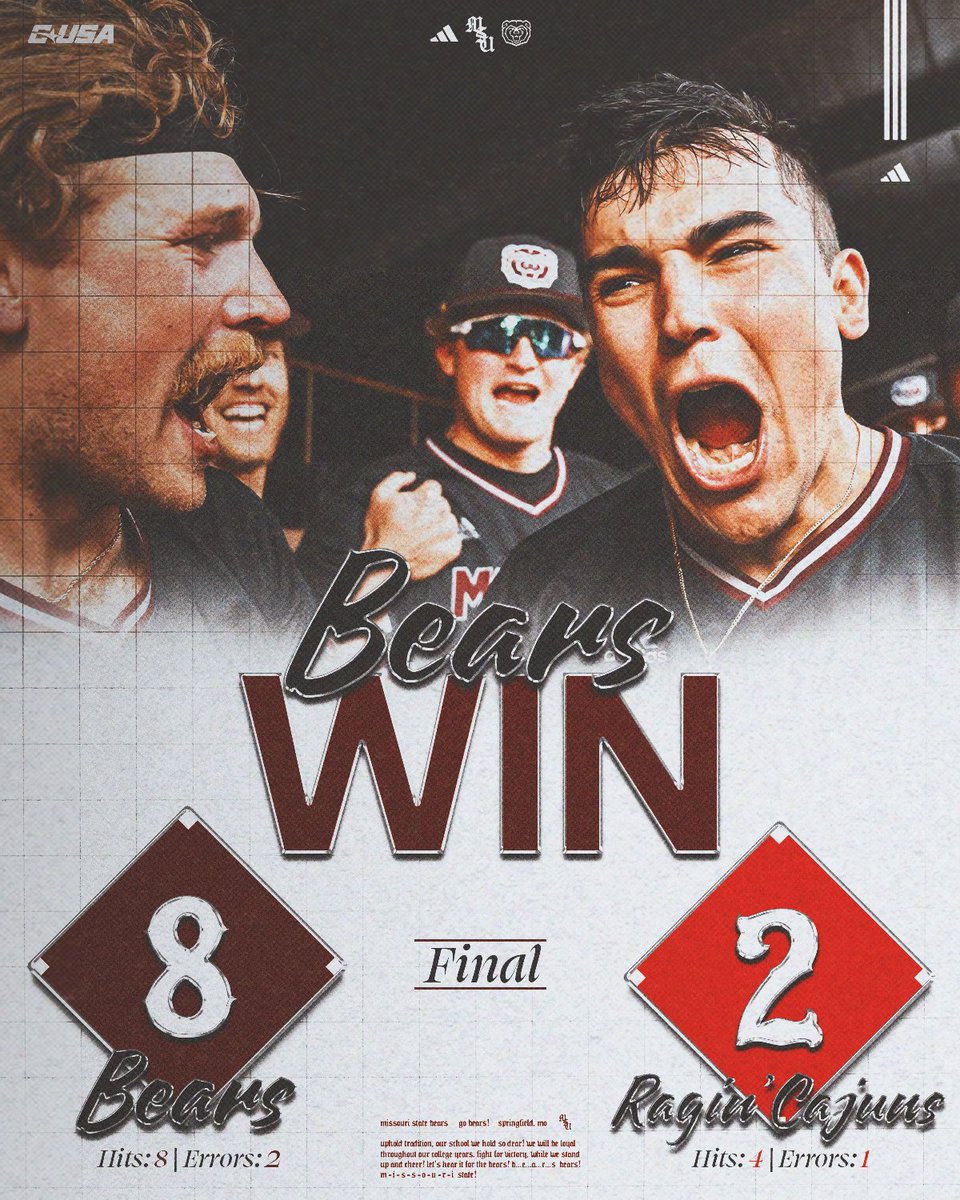 Missouri State Baseball tweet media