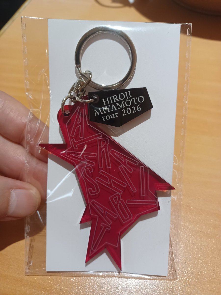 宮本さんもエレカシも、大きめキーホルダーが多いような… グッズの