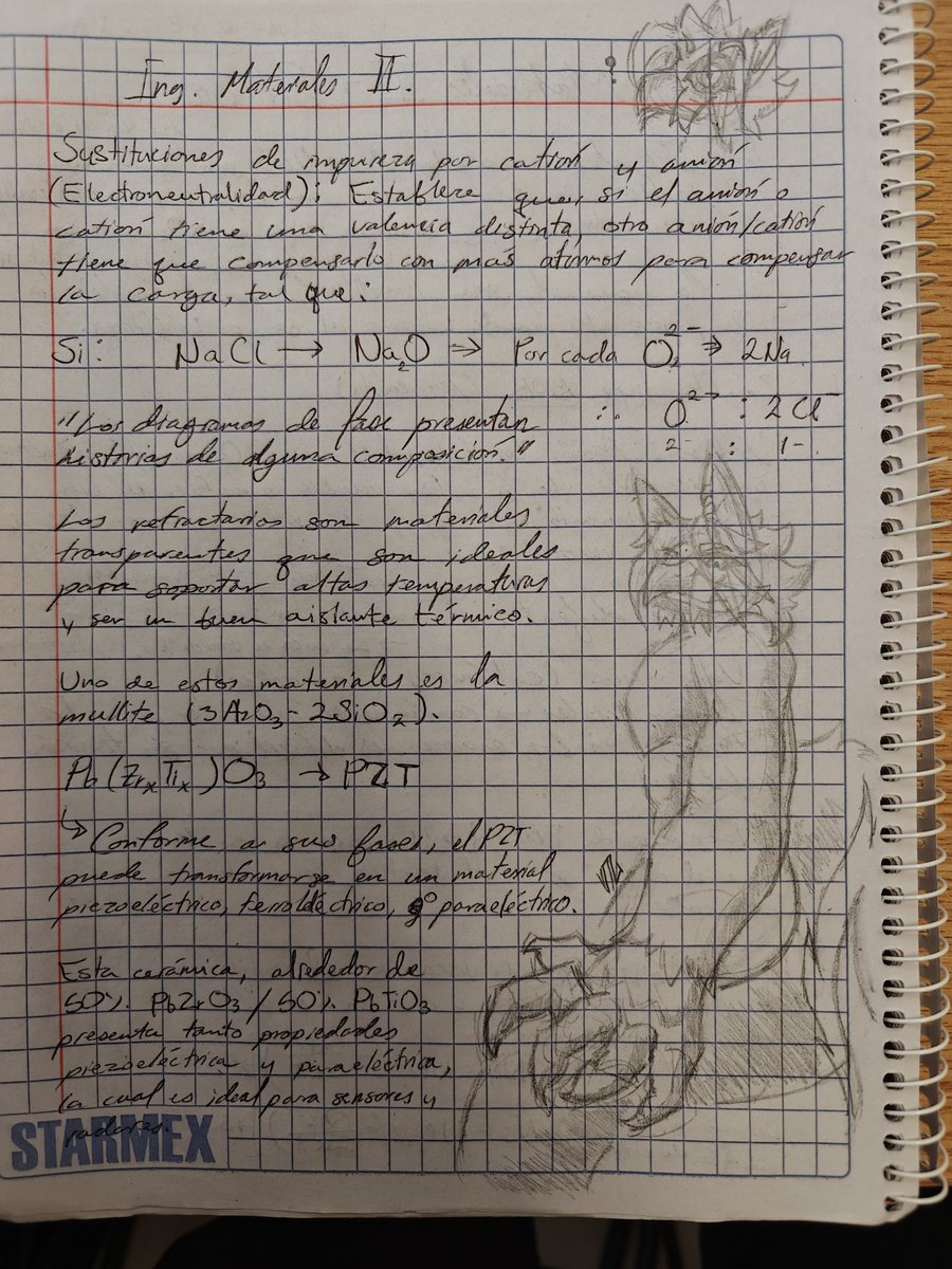 Crystallography!! OwO
I might make a redraw in digital :³

#sketch #drawing #furry #furro #furryart