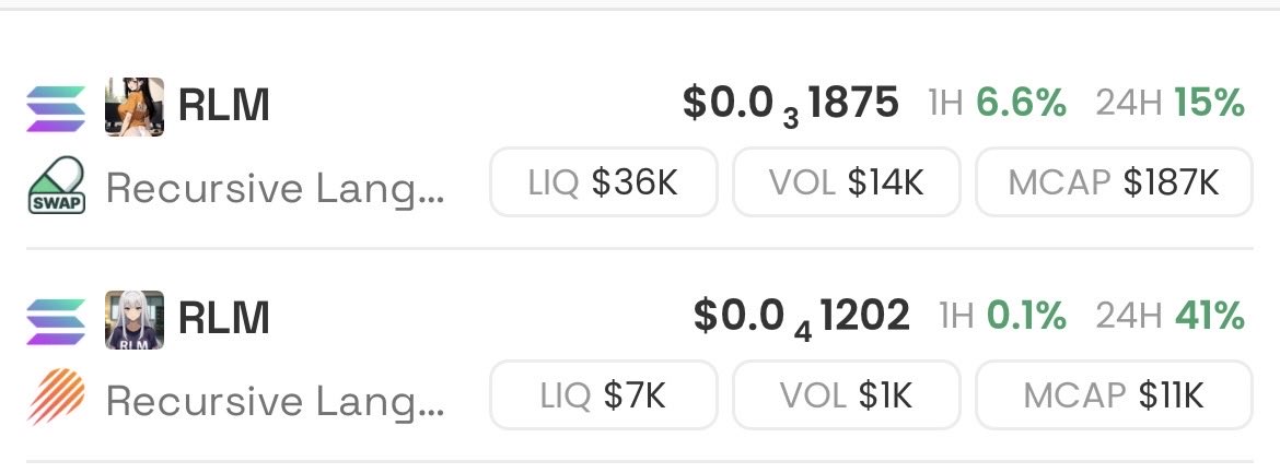 $RLM 3ynxgnXhmbZR7kinwU3NEryExkXEmRXhoNL4qV9sBAGS

AI is evolving FAST.

Not just chatbots anymore…
We’re talking about AI systems running entire workflows

Google is already pushing this narrative.

Meanwhile…

👀 One project at $11K MC
👀 One at $200K MC

Same narrative. Same