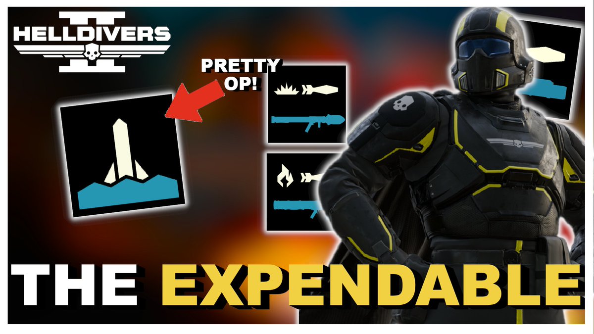 You can offically now create a "Expandebale" build in Helldivers 2!
youtu.be/87qSFKVuWO8
#Helldivers #HELLDIVERS2