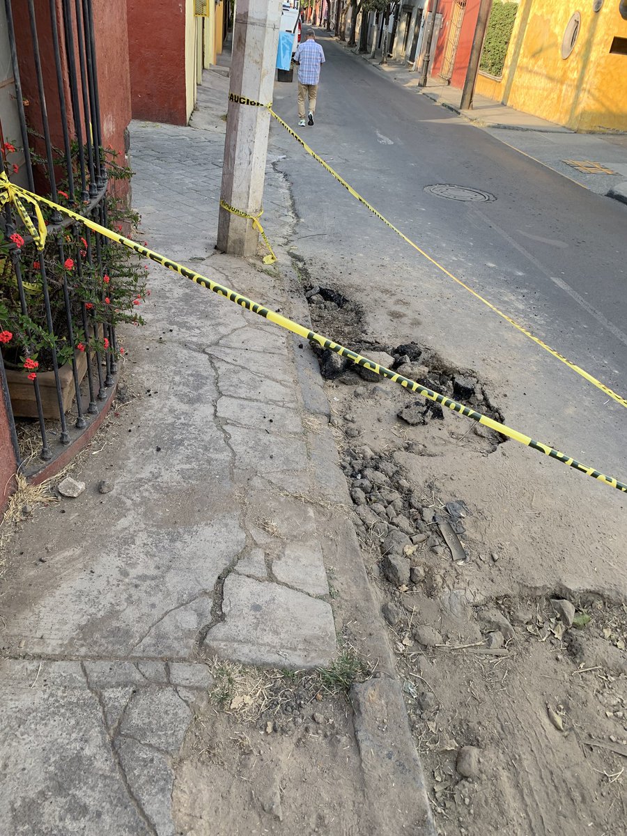 Perdón por mi opinión de extrema derecha, pero creo que las banquetas de la CDMX necesitan un zarpazo de tigre. 😵‍💫