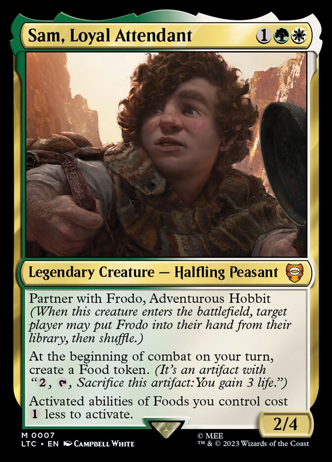 Frodo entra en juego en turno 2.
Sam entra en juego en turno 3.

Podemos afirmar que...

SAM VA LENTÍN

#MTG #MagicTheGathering #MTGxLOTR #SanValentin