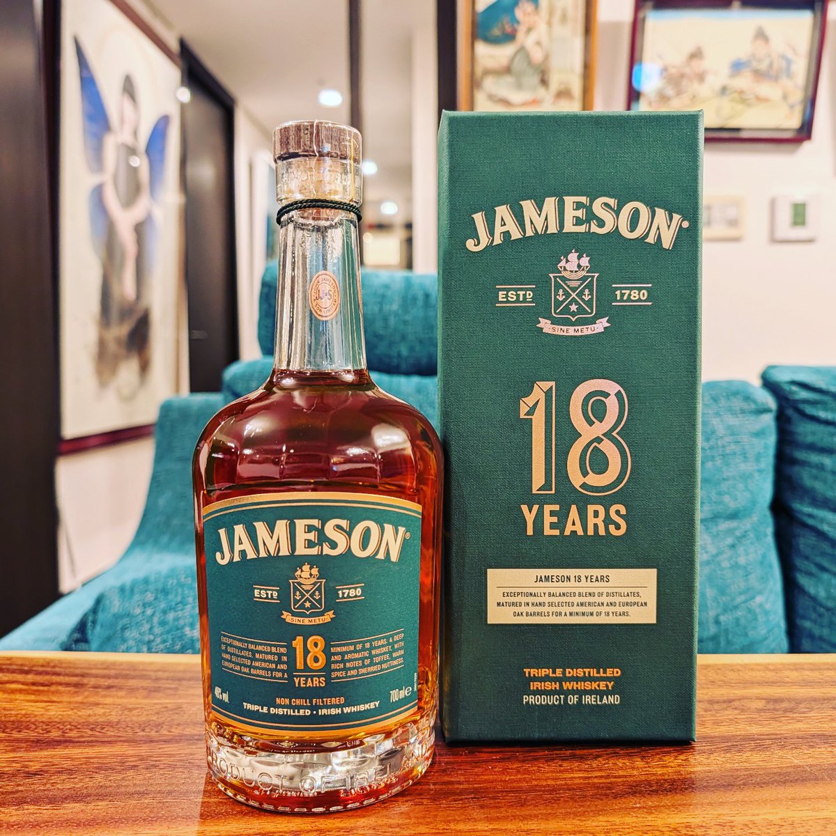 ジェムソンの18年を購入しました。 I purchased Jameson 18 Year Old