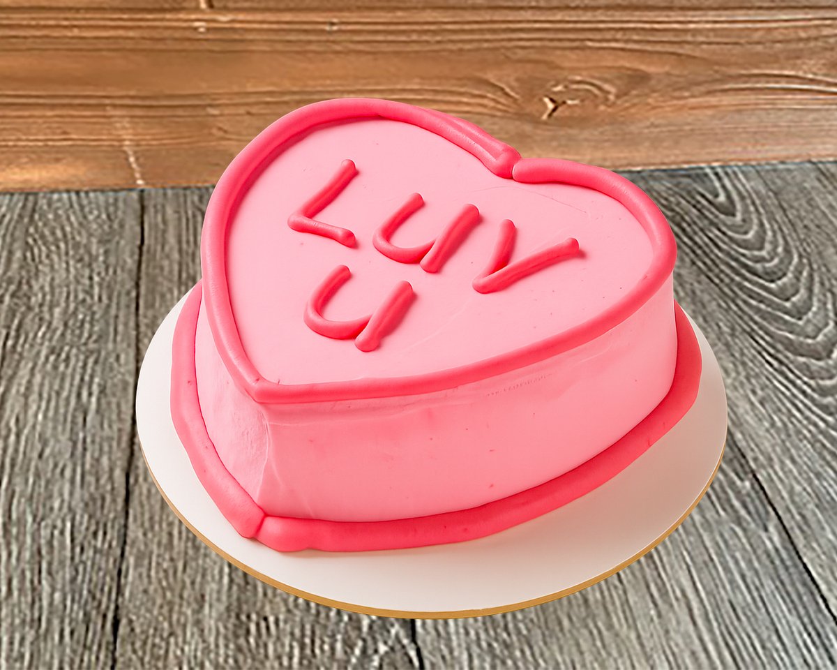 This Valentine’s Day, say “LUV U” the Ben &amp; Jerry’s way. 

✔️ Pick one up in-store
✔️ Or create a custom cake just for them
Order online: 
benjerry.com/plano/cakes or
benjerry.com/highlandvillag…

Because love tastes better frozen.